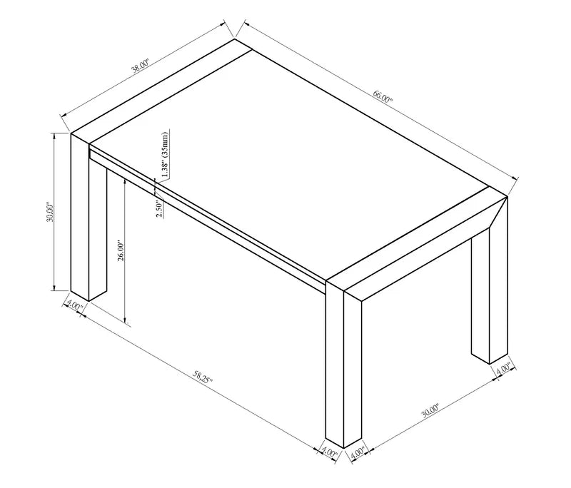 6PC Faux Marble Dining Set