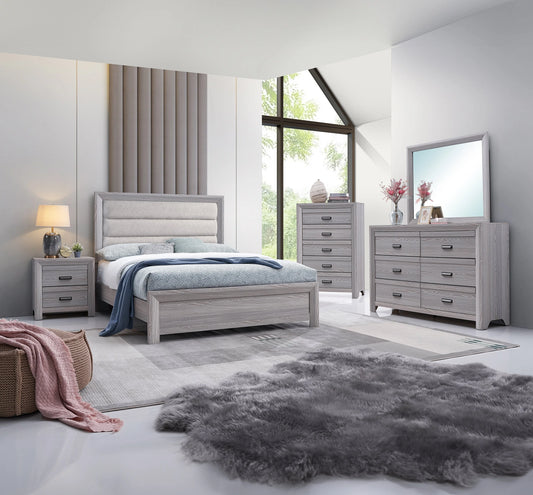 Contemporary Upholstered Bedroom Collection