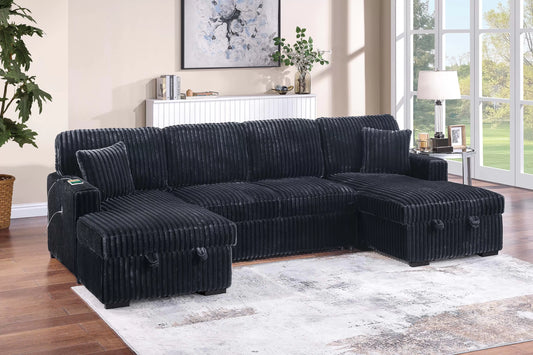 3PC Convertible Sectional