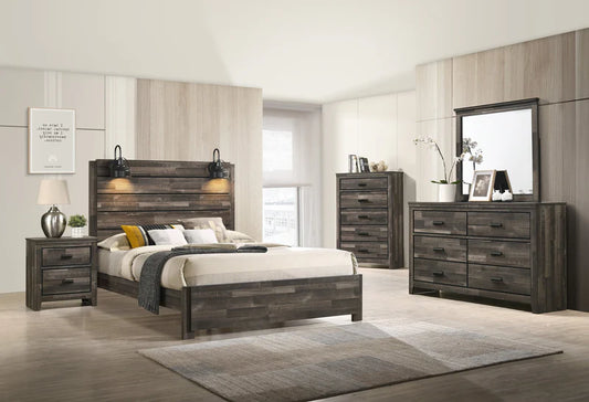 Contemporary Platform Bedroom Collection
