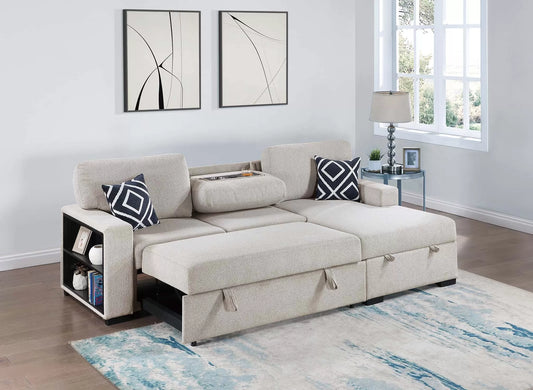 2PC Convertible Sectional