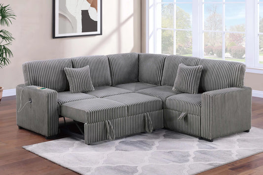 3PC Convertible Sectional