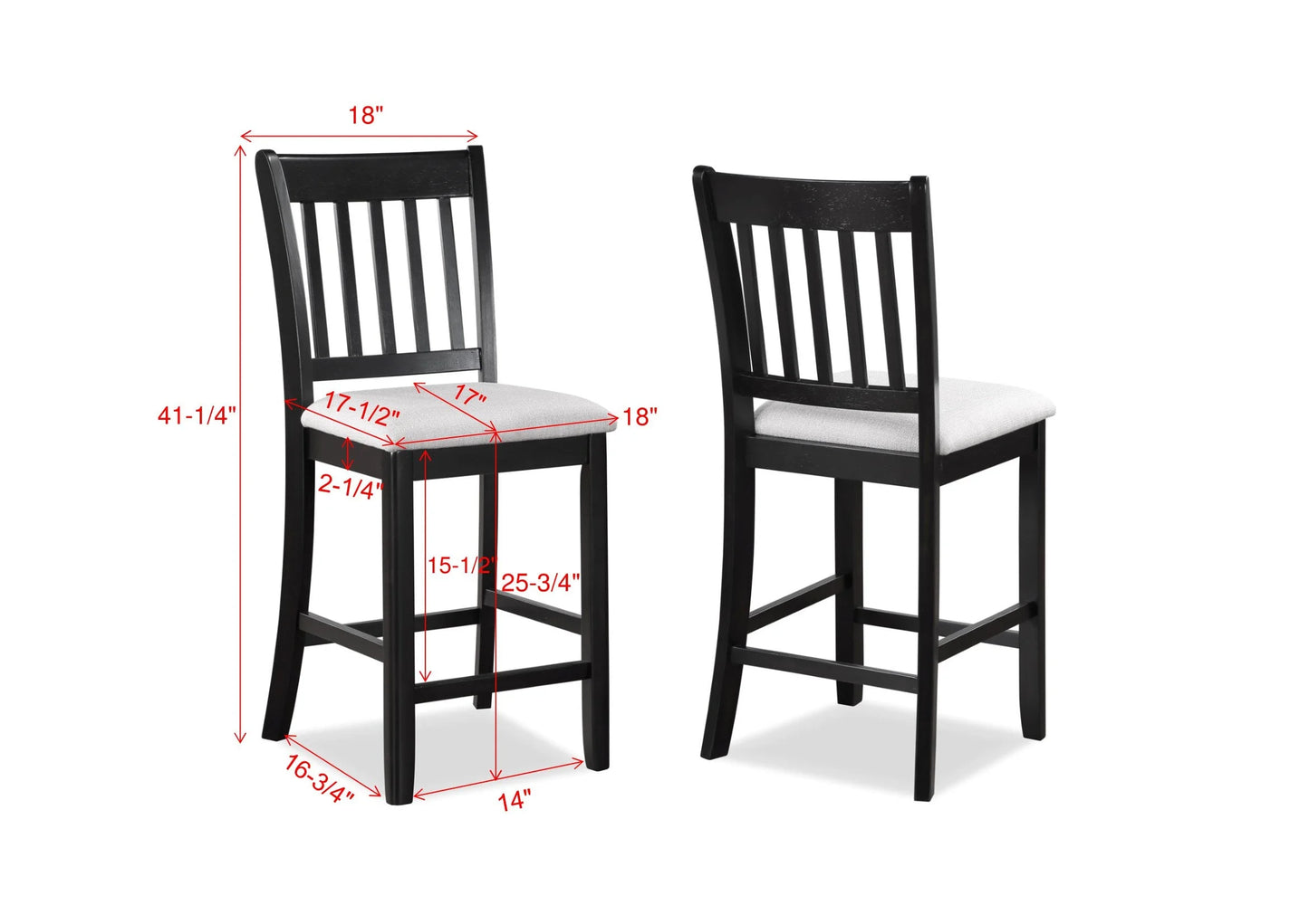 5PC Counter Height Dining Set