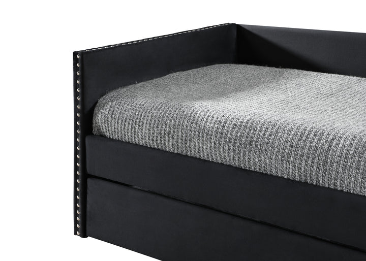 Black Upholstered Daybed
